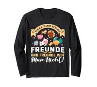 Animals Are Friends Tierist Meine Freunde Maglia a Manica