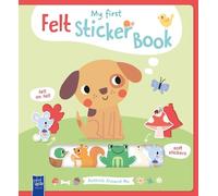 Animals Around Me (My First Felt Sticker Book) (Rilegatura flessibile)
