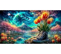 Animals-at-Tea-Party Puzzle da 1000 pezzi per adulti Giochi educativi classici Giochi di puzzle stimolanti 38x52cm/1000pcs