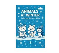 Animals at Winter - Coloring Book for Kids