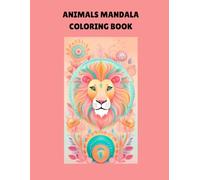 Animals & Birds Mandala Colouring Book for KIDS & ADULTS by PrettyBooks (8.5” x 11” - Glossy Cover)