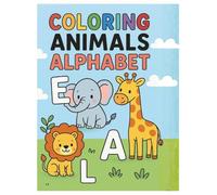 Animals Coloring And Writing Adventures Book! in Black & White Colors Illustrative Cartoon Style.: Where little hands bring wild friends to ... shapes, and adorable animal companions.