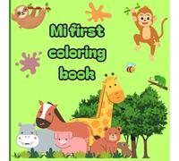 animals coloring book: educational coloring pages whit animals and figures for children 3-5