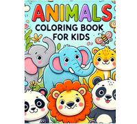 Animals Coloring Book for Kids: Coloring & Learning with 30 Land and Water Animals - Includes Name Recognition Activities!