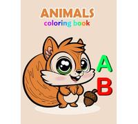 Animals coloring book: for kids - copy colors