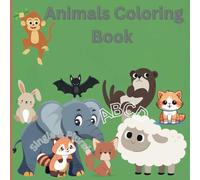 Animals Coloring Book for Kids: Educational Coloring Pages with Animals Singal and Plural Alphabets for Preschool Children Ages 3-5
