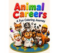 Animals Coloring Book for Kids: Explore Jobs with Our Animal Friends
