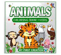 Animals coloring book for kids my first creation