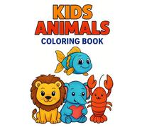 Animals coloring book: Kids copy coloring book - Animals