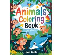 Animals Coloring Book: Let's Colour it