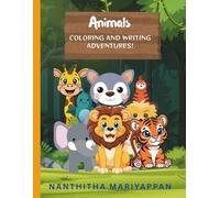 Animals colouring and writing: Adventures