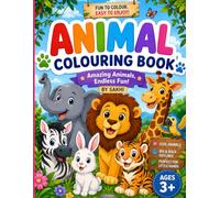 Animals colouring book: Amazing animals endless fun