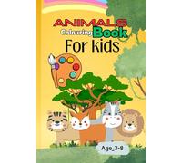 Animals colouring book for kids
