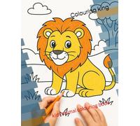 Animals colouring in book for children: kids animal colouring book