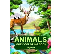 Animals Copy Coloring Book / Animal Art Fun: Copy and Color for Creative Kids / Funny Animal Copy Coloring - Creative Activity Book / Animal Art Fun : ... Rated 50 Easy Coloring Pages for Children