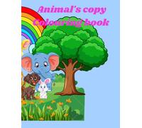 Animals copy Colouring book