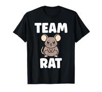 Animals Cute Mouse rodent Rat Minimalist Simple team Rat Maglietta