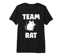 Animals Cute Mouse Rodent Rat Minimalist Simple Team Rat Maglietta Premium