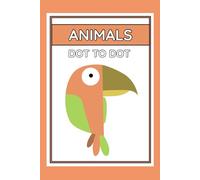 Animals Dot To Dot Coloring Book Worksheet