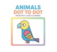 Animals Dot To Dot Coloring Book Worksheet
