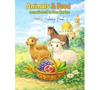 Animals & Food Allah Created: A Simple Qur’an-Inspired Coloring Book for Kids