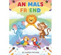 Animals Friend - A Fun Colouring Books for Kids