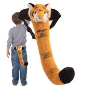 Animals Furry Tail | 45cm Wagging Soft Realistic Plush Toy With Tiger Head