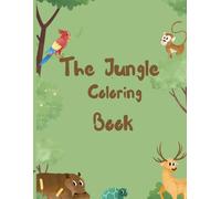 Animals jungle & domestic coloring book for Kids and Adults