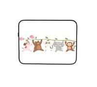 Animals Lift Rose Custodia per computer portatile Notebook Computer Tablet Valigetta per il lavoro 17 pollici