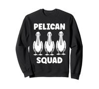 Animals Love Pelican Minimalist Simple Bird Squad Pelican Felpa