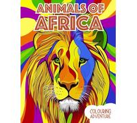 Animals of Africa Coloring Adventure
