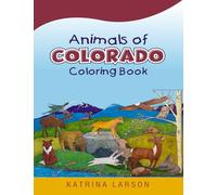 Animals of Colorado Coloring Book
