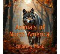 Animals of North America coloring book