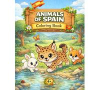 Animals of Spain: Bilingual Spanish-English Coloring and Activity Book for Kids
