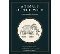 Animals of the Wild: Adult Coloring Book (with polygons)