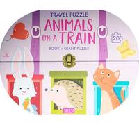 Animals on a train. Travel puzzle. Ediz. a colori. Con puzzle