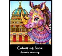 Animals on a trip: Mandala colouring book