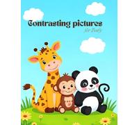 Animals & Shapes: Baby's High-Contrast World 0-12: Boost your baby’s brain and eyesight from day one! This bold black and white book features adorable ... visual tracking. Ideal for 0-12 months