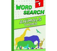 Animals-Themed Word Search Puzzle Book: Large-Print Puzzles Featuring Pets, Wildlife & More