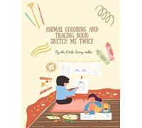 Animals - Tracing and Coloring Book: Sketch every animal twice