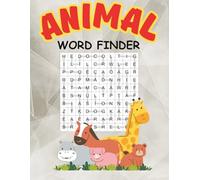 Animals Word Finder: 100 Large Print Word Search Puzzles
