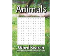 Animals Word Search Book: 50+ Word Searches with easy to read print | 6X9 Inches | Great All Ages