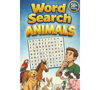 Animals Word Search Puzzle Book: 50+ Fun Puzzles About Animals, Pets, Safari, Ocean Creatures, Wildlife & More | Perfect Gift for Travel Lovers, Vacations & Free Time