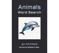 Animals Word Search: Puzzle Book about Animals, Wildlife | 6x9, 50+ fun puzzles | Perfect for animal lovers