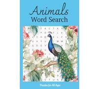 Animals Word Search Puzzle Book: Easy to read print about wild life | Great gift for vacations, holidays, and free time.