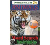 Animals Word Search Puzzle Book: Word Searches with Easy to Read Print about Animals, Pet Word Search, Wild and Wonderful Animals and More / 6x9 ... Gift for Vacations, Holday and Free Times