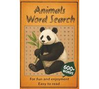 Animals Word Search Puzzle Book: Word Searches with Easy to Read Print about Animals, Wild life, Animal Adventure | 6x9 inches, 110 pages | 50+ Puzzles | Gift for Vacations, Holidays and Free time
