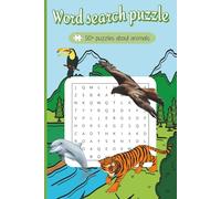 Animals Words Search Book: Puzzles about Animals with Easy to Read Print | 6x9 Inches, 110 Pages with Solutions in Back | For young and old | Ideal for vacation