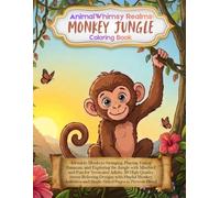 AnimalWhimsy Realms: Monkey Jungle: Adorable Monkeys Swinging, Playing, Eating Bananas, and Exploring the Jungle with Mischief and Fun for Teens and ... Designs with Playful Monkey Activities
