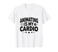 Animare è il mio Cardio Animazione Disegnare Animate Storytelling Maglietta